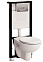 Комплект унитаз Vitra Normus 9773B003-7202 с инсталляцией