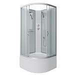 Душевая кабина Niagara Classic 100x100 NG-2309-14BK серебро