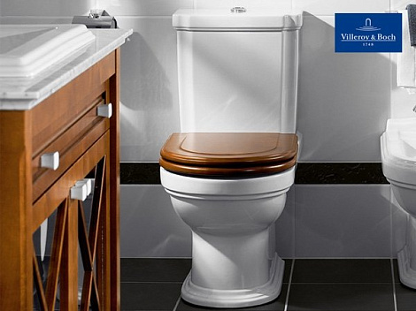 Чаша напольного унитаза Villeroy&Boch Hommage 666210R1