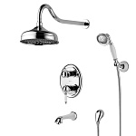 Душевой комплект Lemark Villa LM4822C встраиваемый