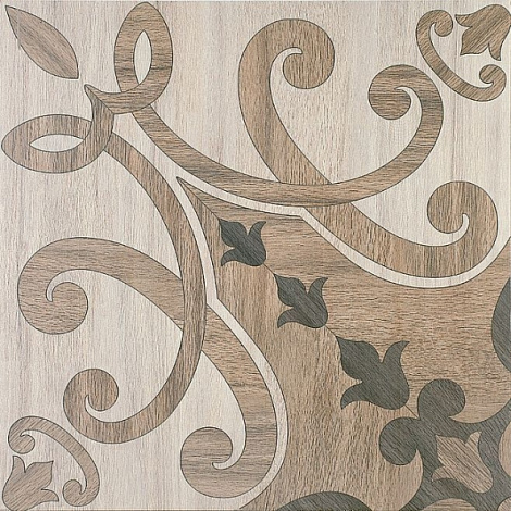 Декор для стены Kerama Marazzi Якаранда 50.2x50.2 SG450800N, коричневый