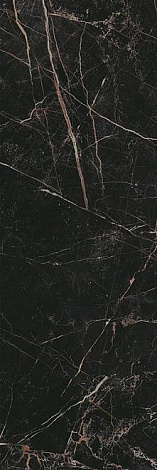 Плитка для стены Kerama Marazzi Астория 25x75 12104R, черный